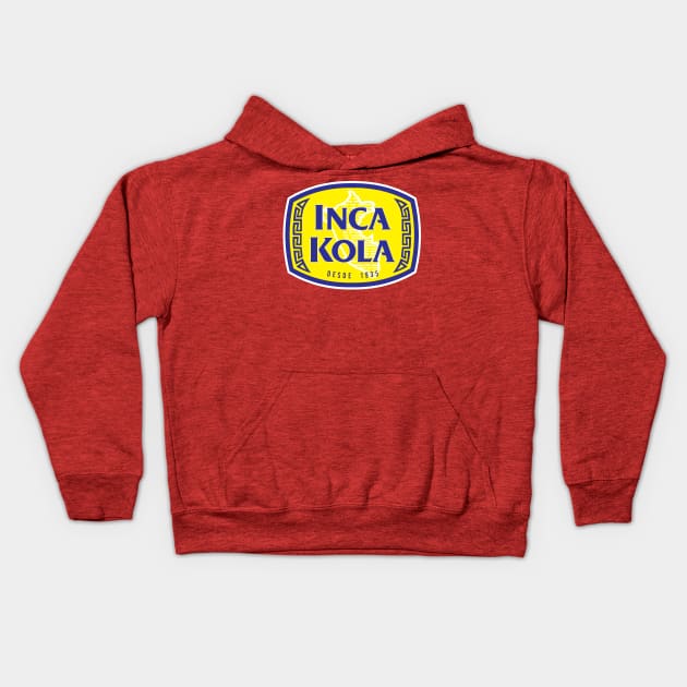 Inca Kola - 1935 design - Peru Logo Kids Hoodie by verde